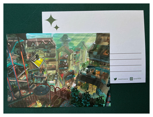 Postcard A6 - Peaceful day