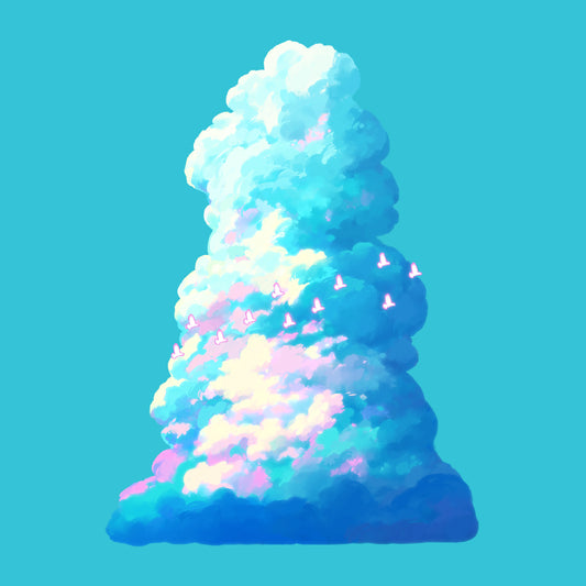 UV Sticker - Cloud 1