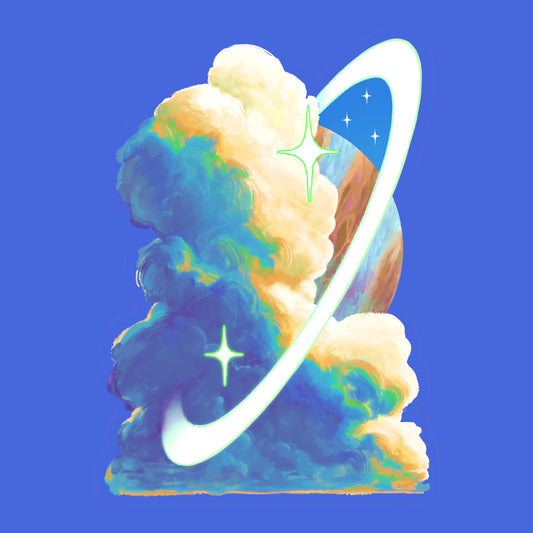 UV Sticker - Cloud 2