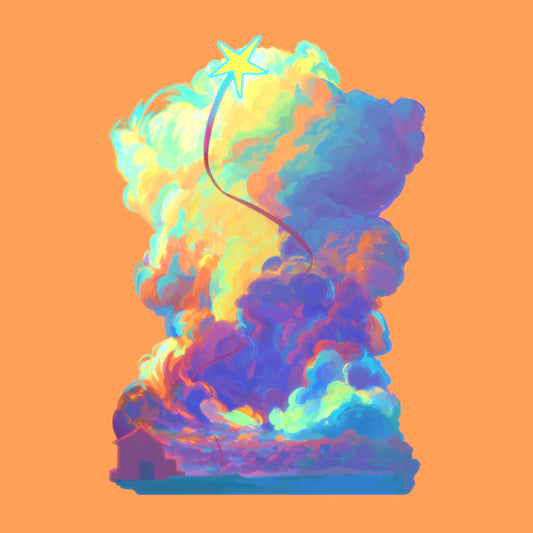 UV Sticker - Cloud 3
