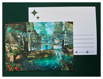 Postcard A6 - Ghost pool
