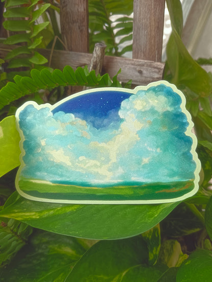 UV Sticker - Cloud 4