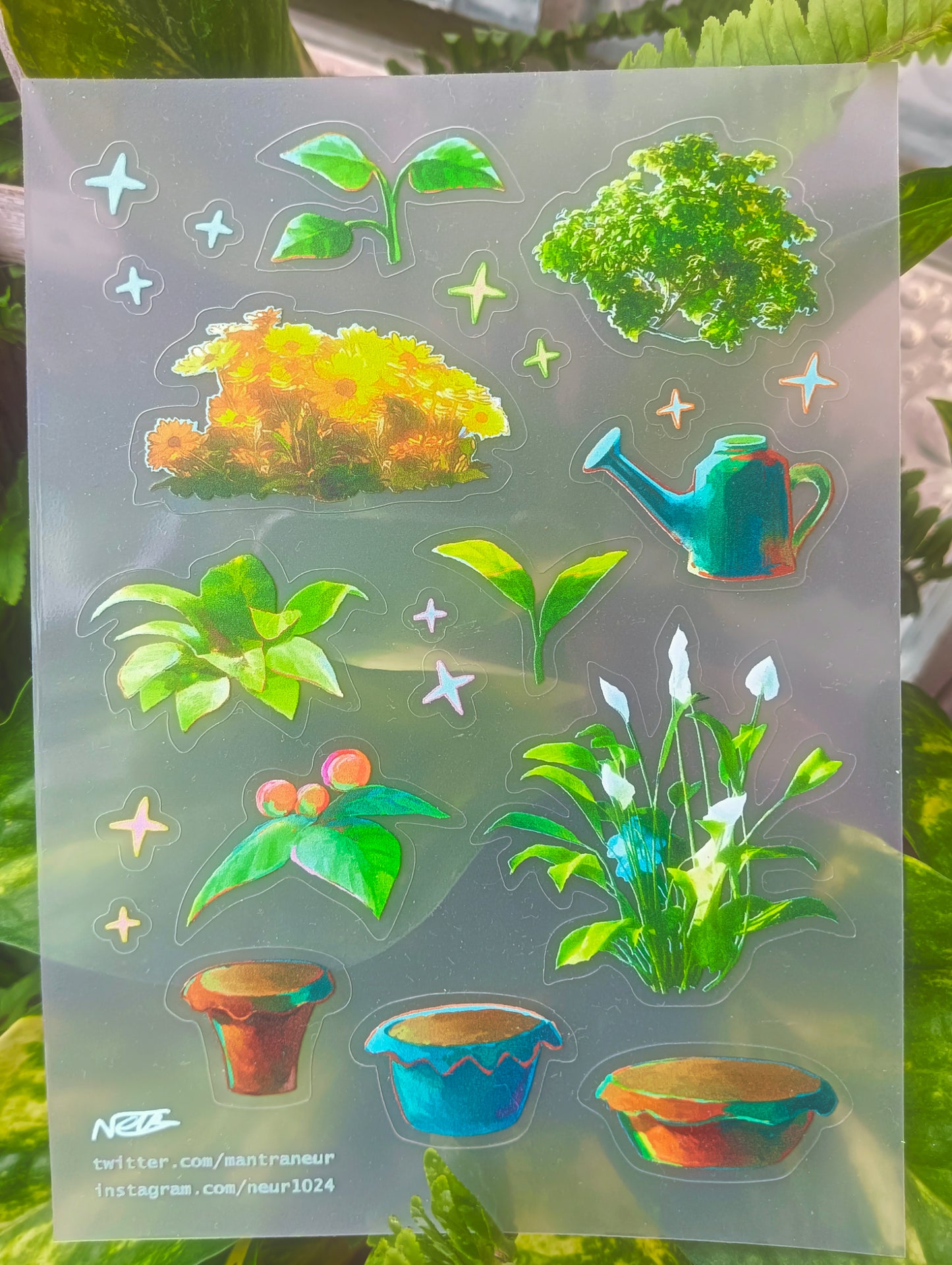 Sticker Sheet - Plants