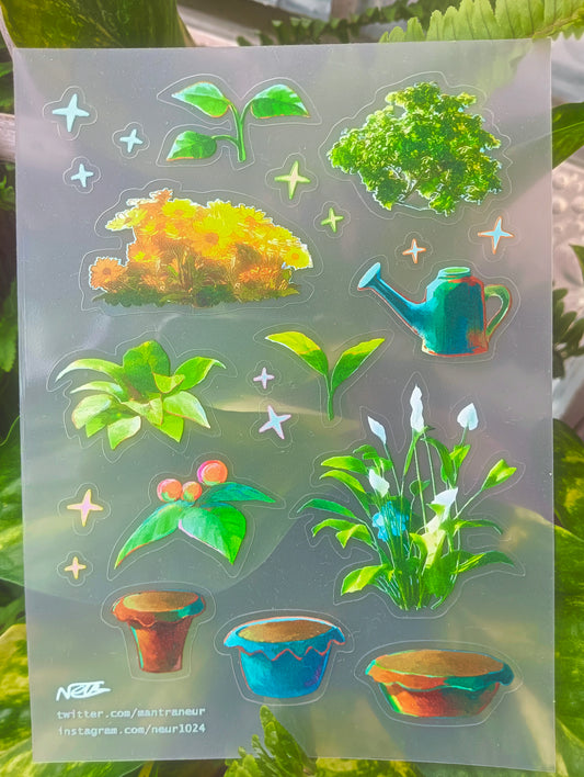 Sticker Sheet - Plants