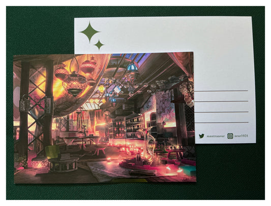 Postcard A6 - Sunset