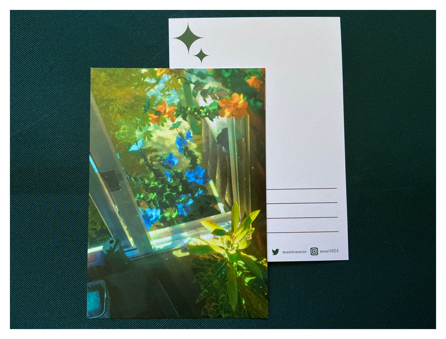 Postcard A6 - Window side