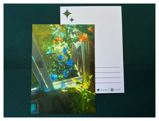 Postcard A6 - Window side