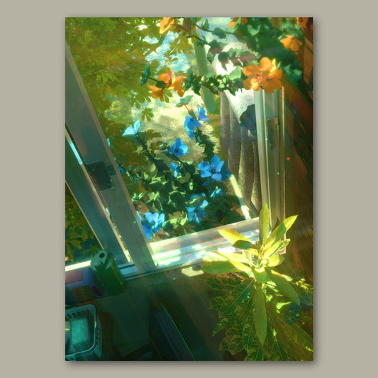 Postcard A6 - Window side